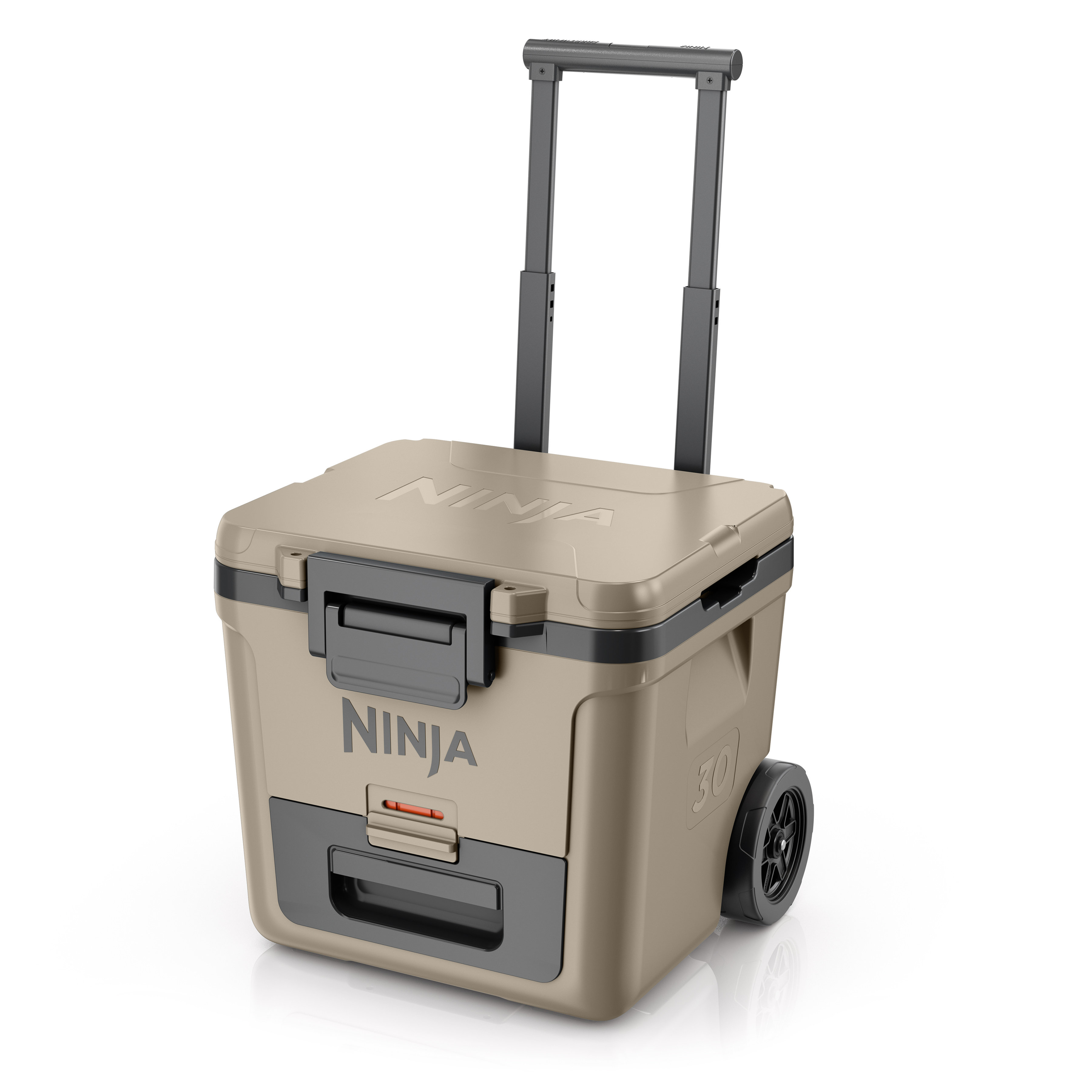 トミーdry cooler ver2 Ninja FrostVault™ 30qt Hard Cooler with Dry Zone, Slate Gray